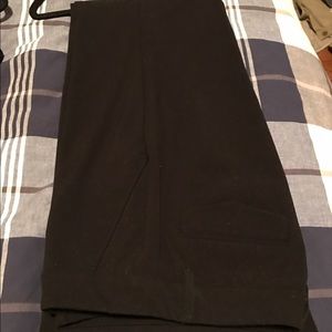 New York and Company Wide Leg Black Dress Pants