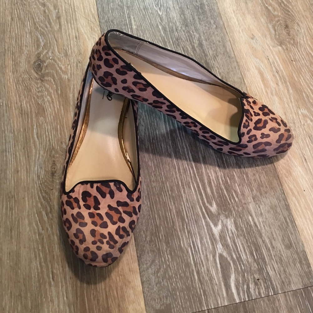 Cheetah print flats