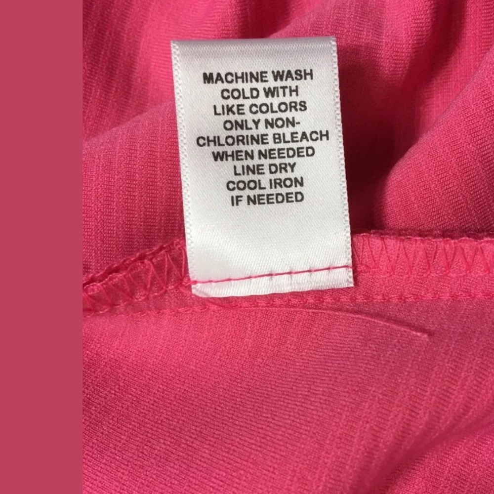 Elle Fandango Pink Textured Fit 'n Flare Dress - Picture 6 of 6