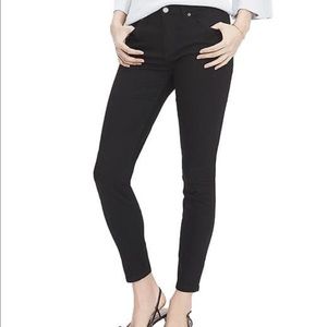 Banana Republic Black skinny ankle jeans.