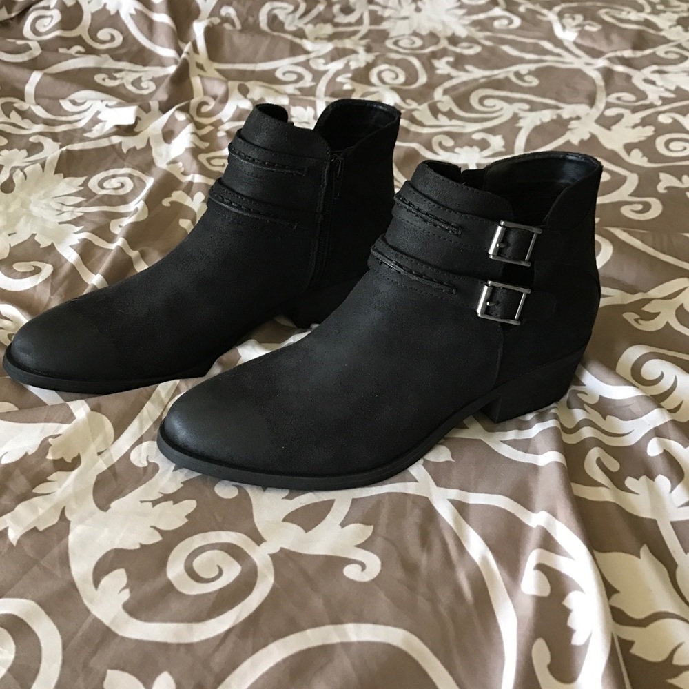 Black booties