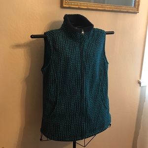 Women's Vest teal and blue M