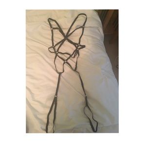 Nasty Gal bondage body harness