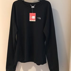 North Face long sleeve thick vaporwick shirt