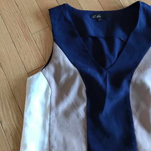 Navy tank colorblock - Picture 2 of 6