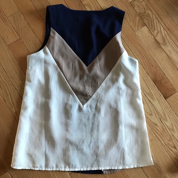 Navy tank colorblock - Picture 4 of 6