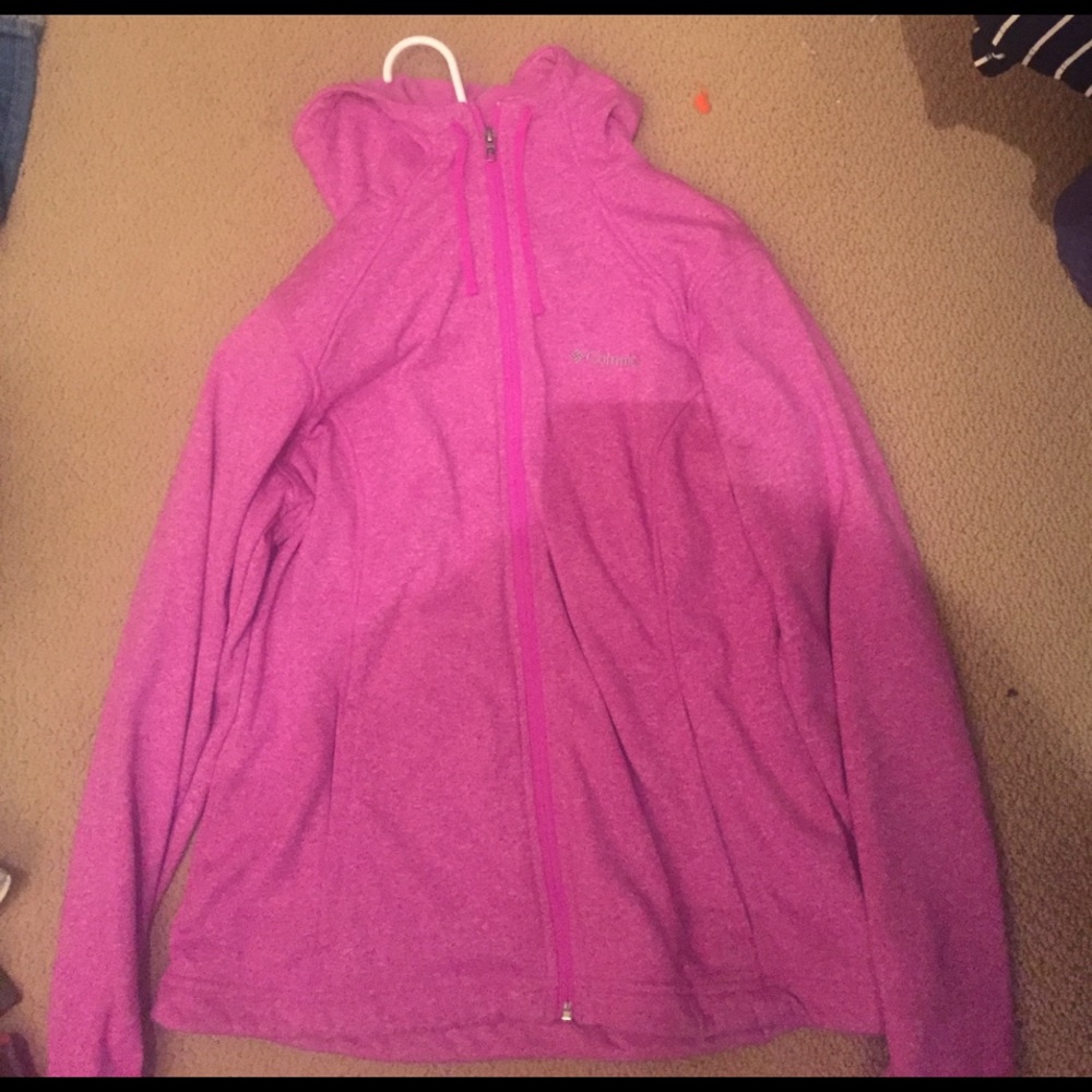 Pink hoodie