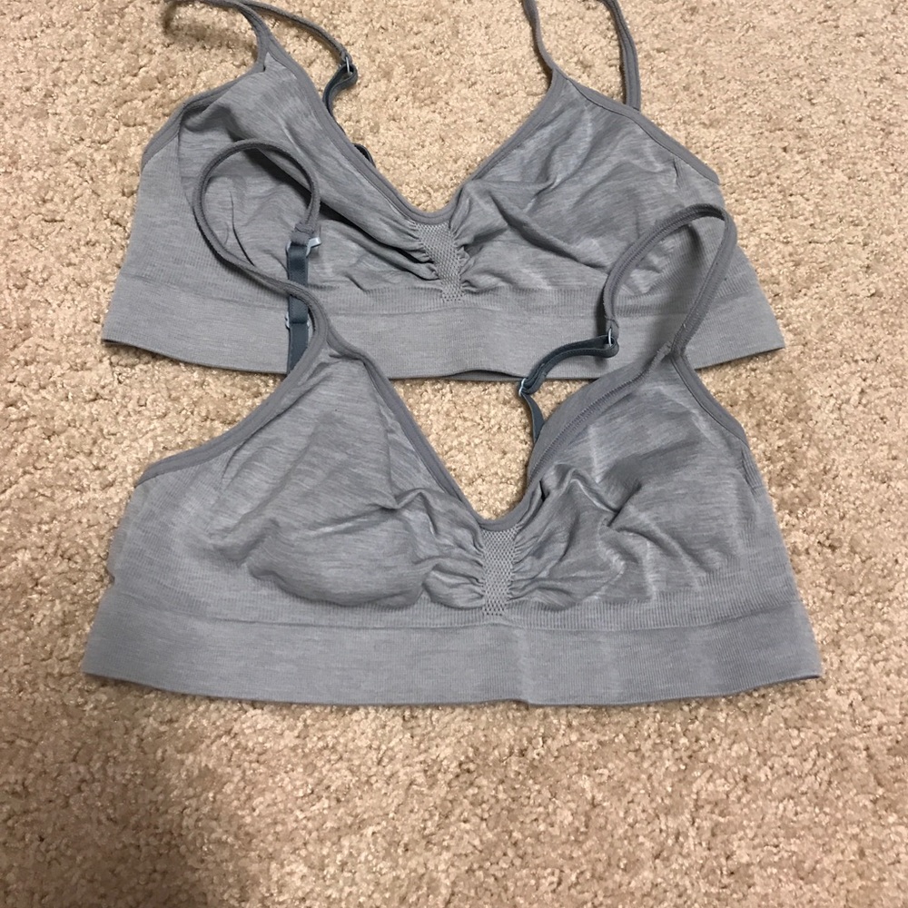 ❗️CLEAN OUT❗️ solid gray bralette