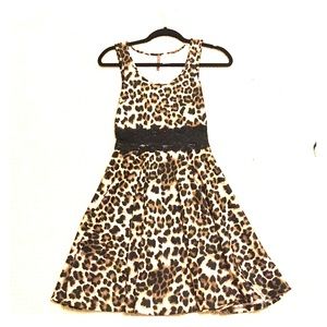 Leopard print dress