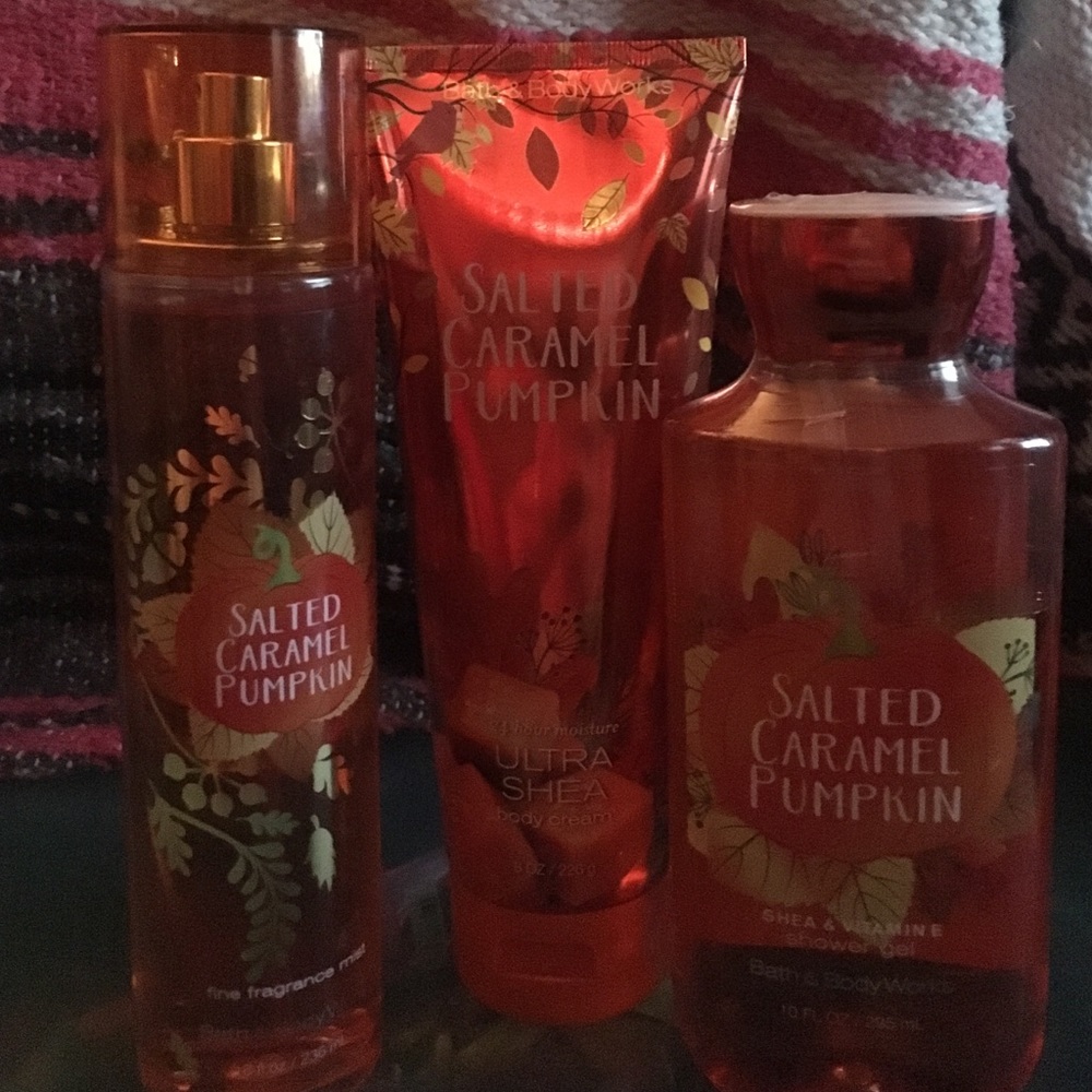 BBW Salted Caramel Pumpkin bundle