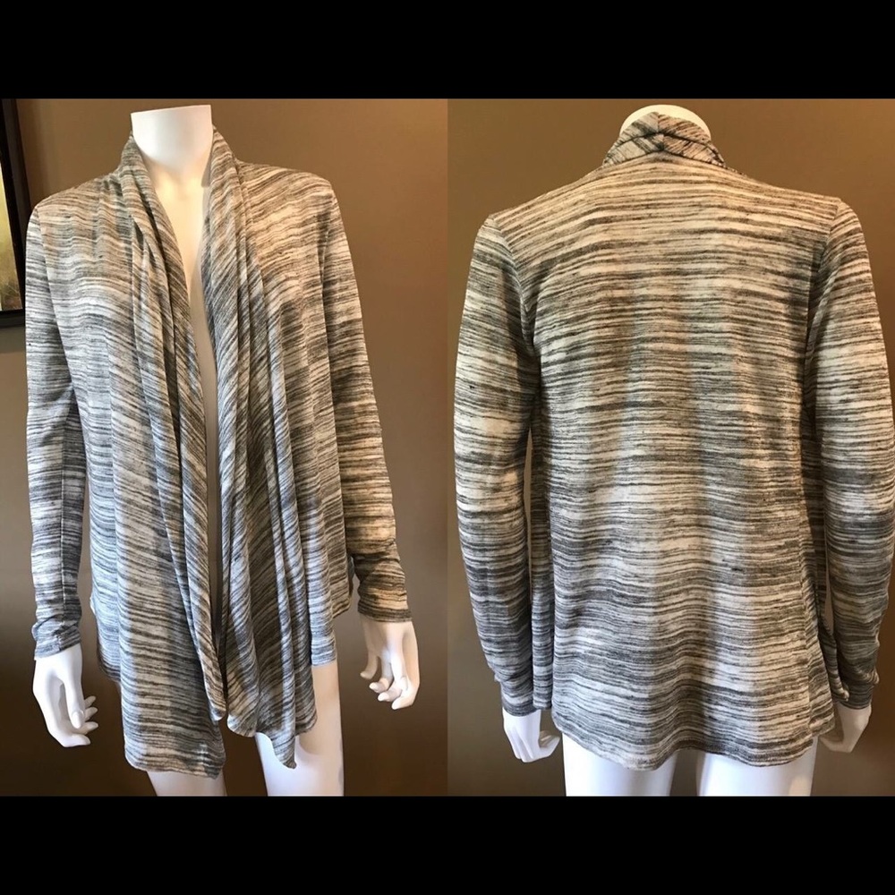 Renee C - Huebert Space Dye Open Cardigan