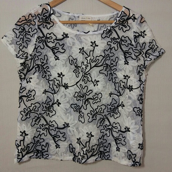 Anthropologie meadow rue top - Picture 2 of 4