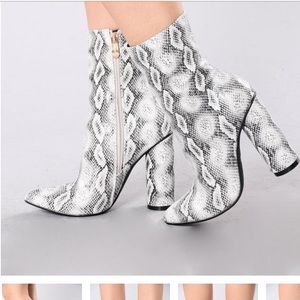 Cape Robbin Python Booties