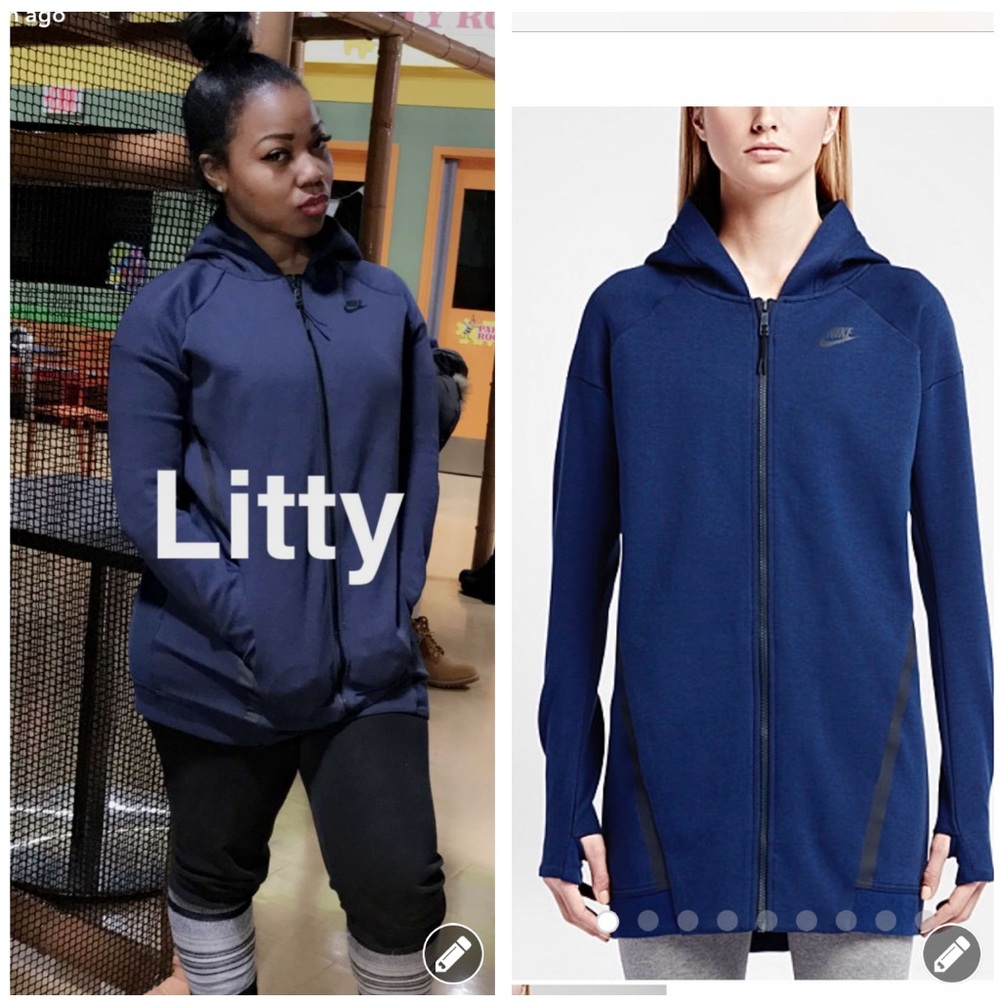 Nike tech long sweater