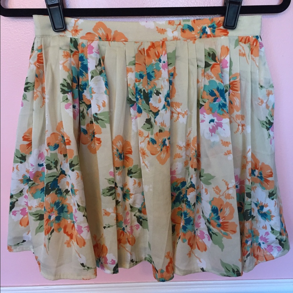 Floral skirt
