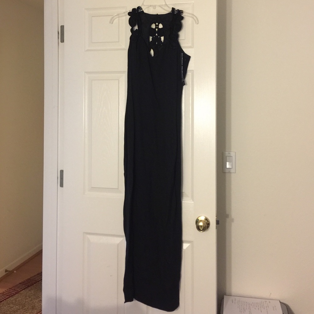 Long black Jessica McClintock dress