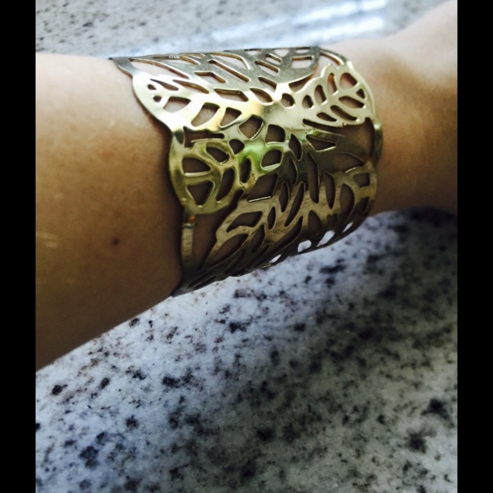 Gold Cuff Bracelet