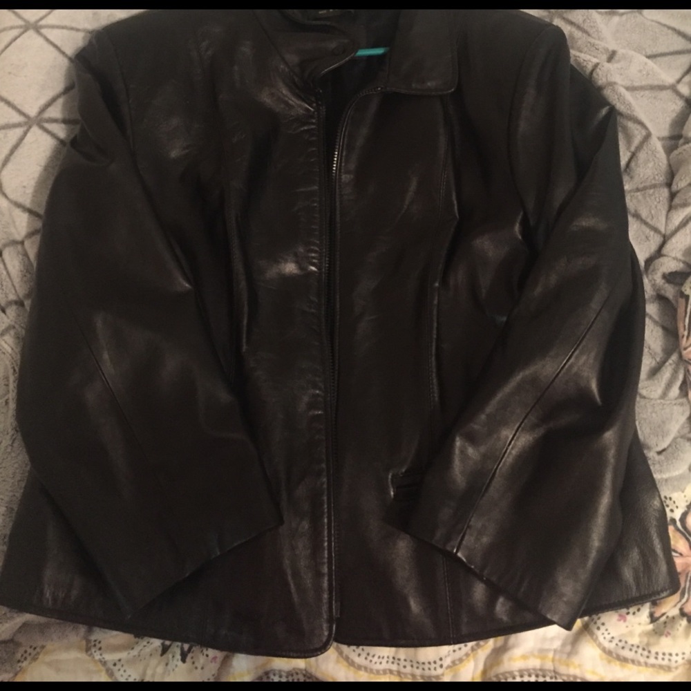 Henig Furs leather jacket