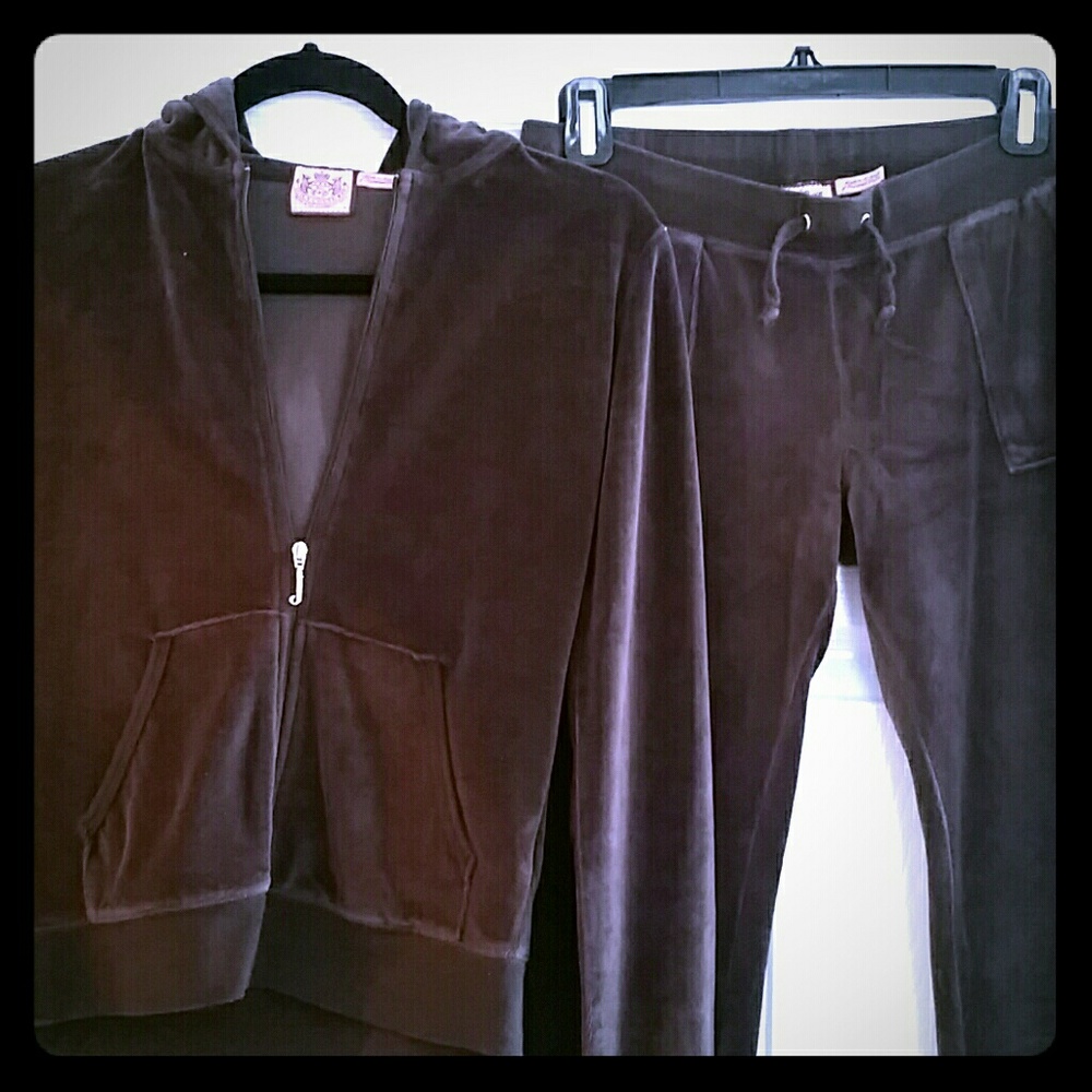 Juicy Couture Velour Track Suit