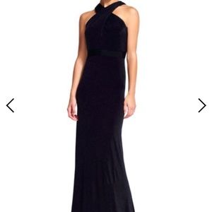 Adriana Pappel Black Gown