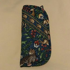 Vera Bradley Animal Kingdom Double Eye Glass case