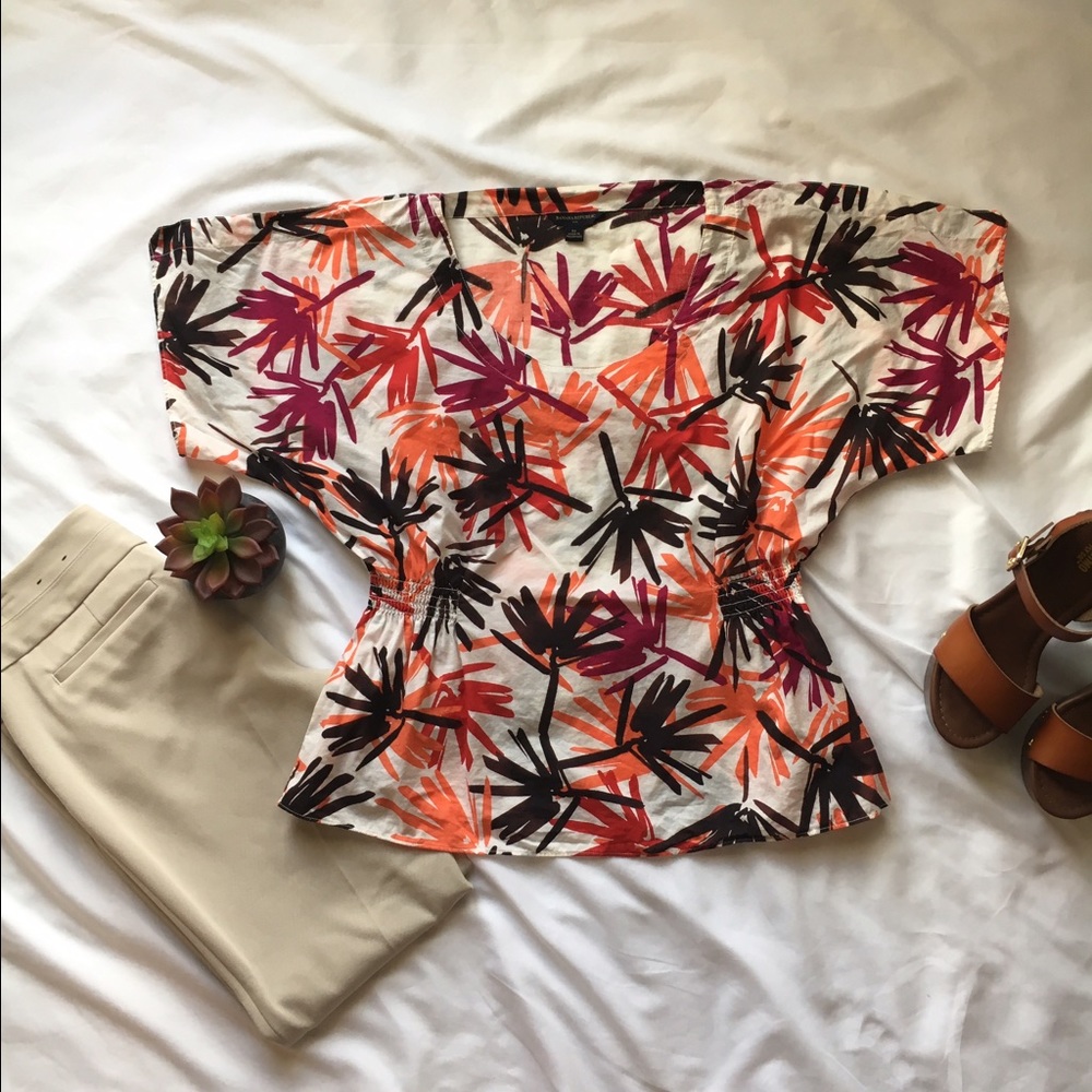 Banana Republic Cold-Shoulder Blouse