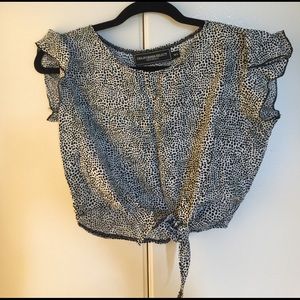 American Apparel California Select crop top sz M/L