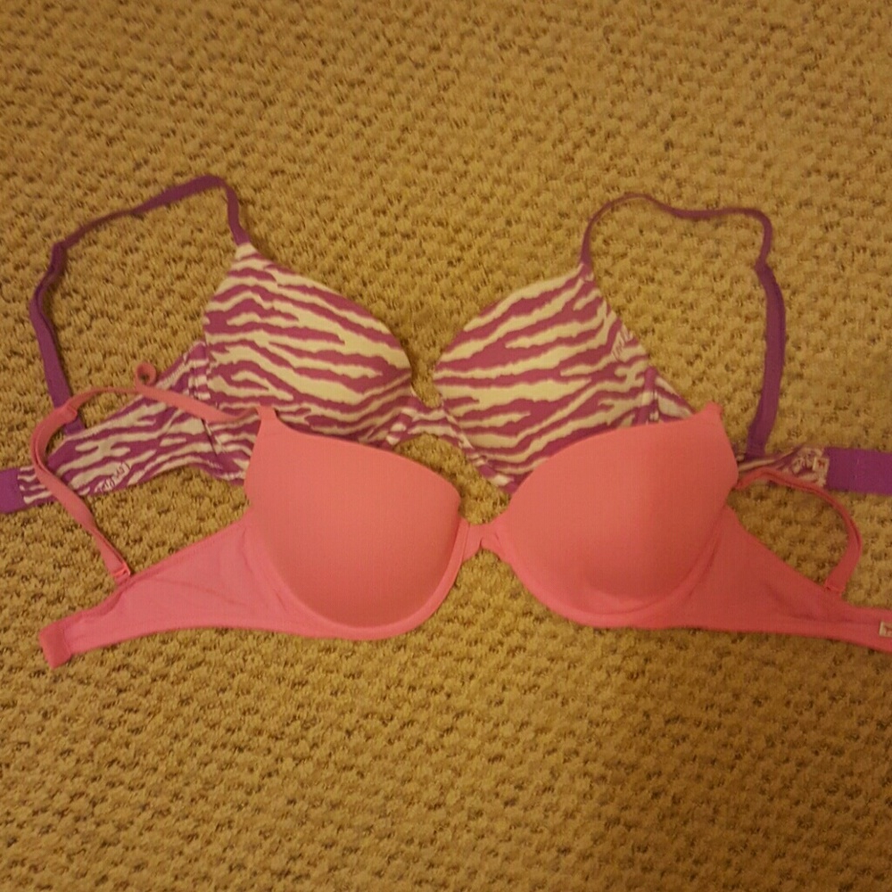 2 PINK Bras