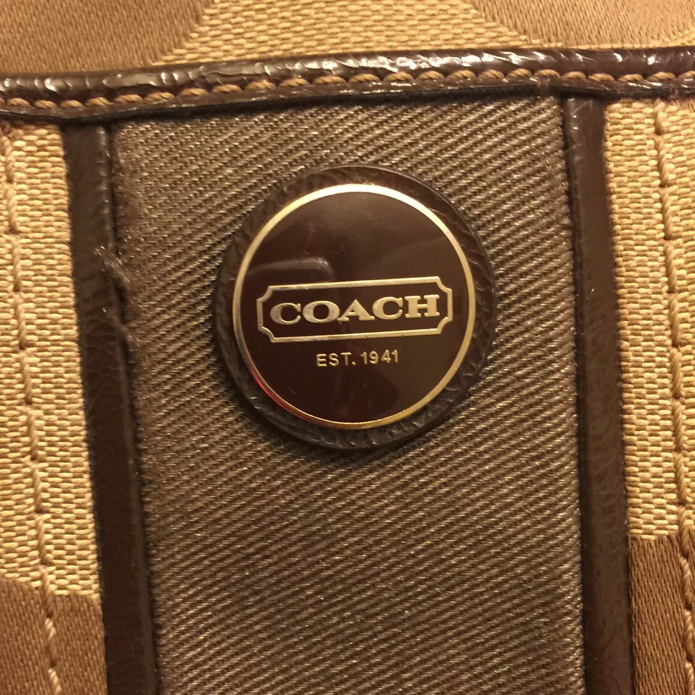 Authentic Coach crossbody purse
