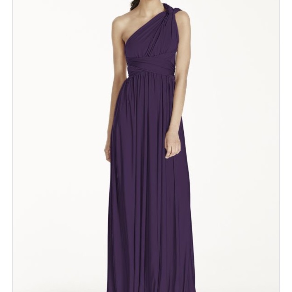 David's Bridal Versa Convertible Dress in Lapis