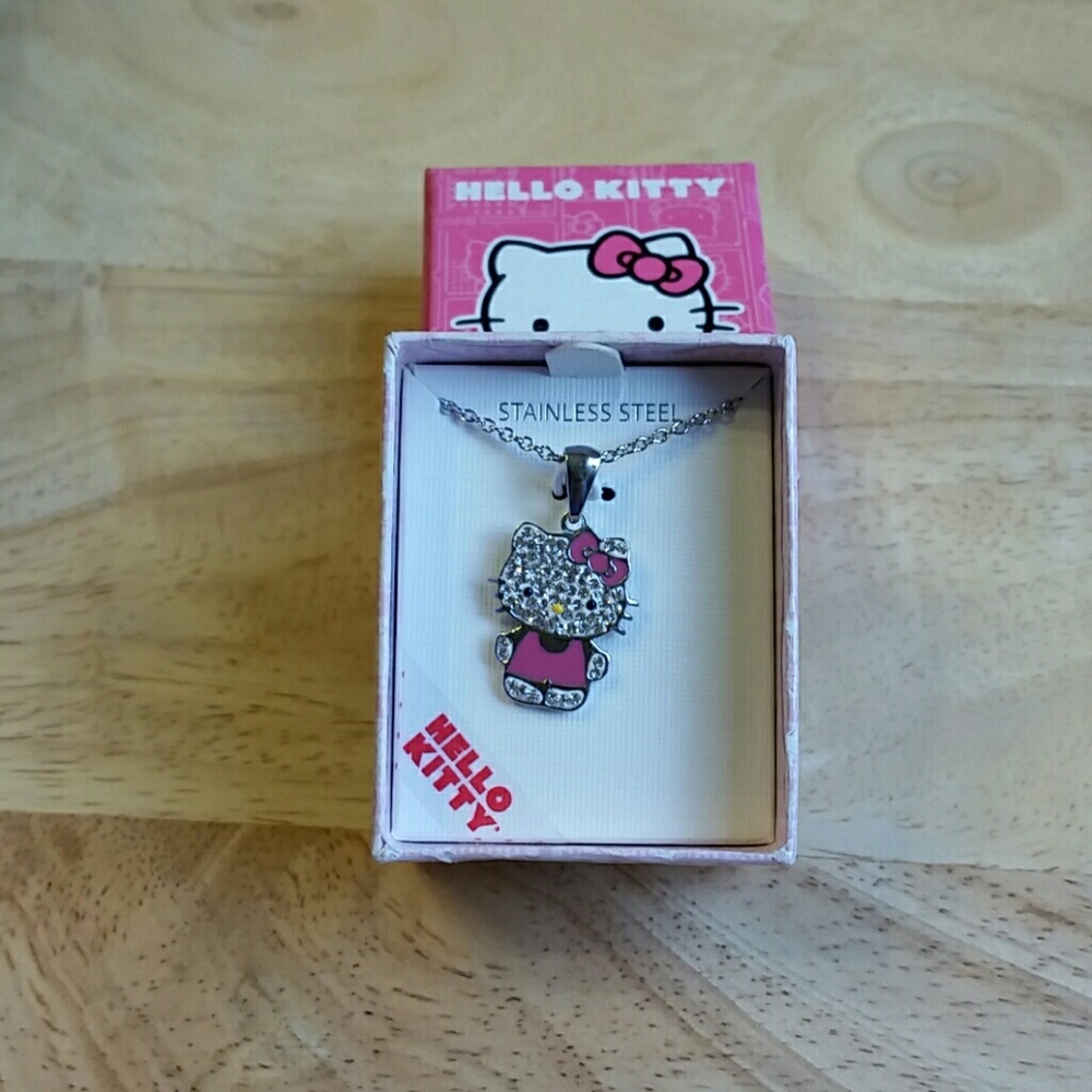 Hello Kitty stainless steel necklace