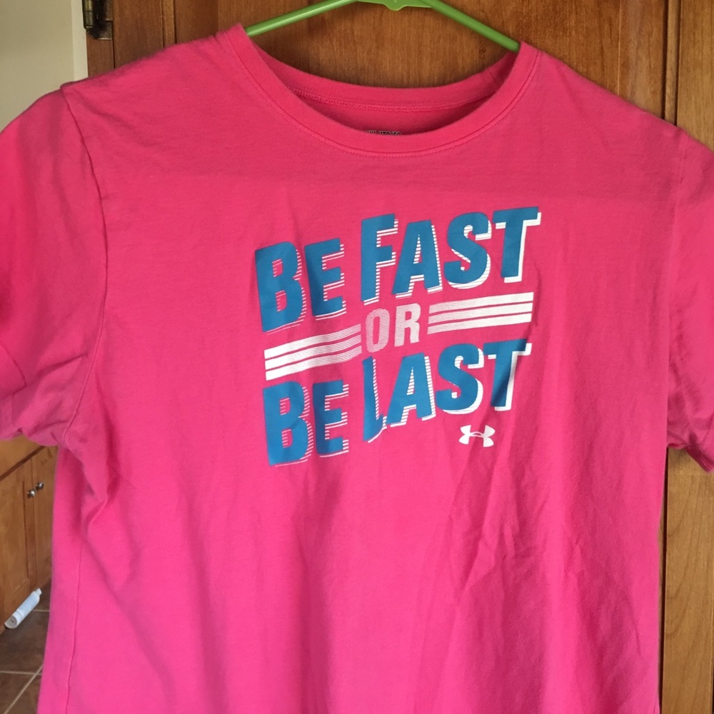 Under Armour Pink T-Shirt