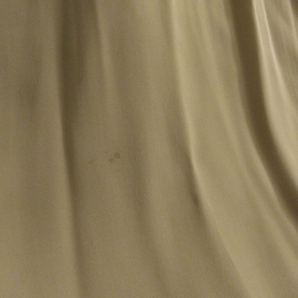 Taupe Silk Mini Shift Dress - Picture 5 of 5