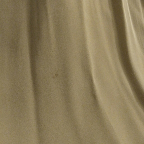 Taupe Silk Mini Shift Dress - Picture 5 of 5