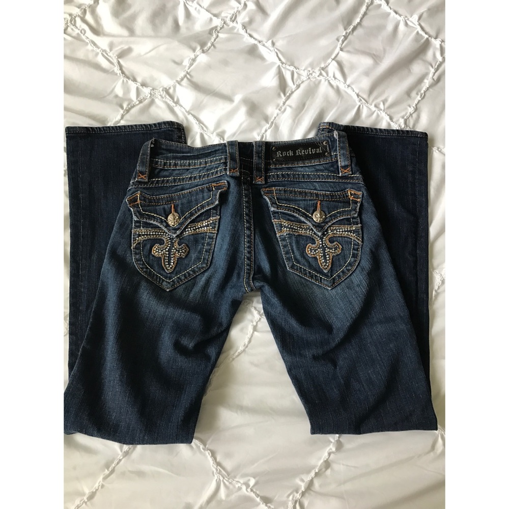 EUC Rock Revival Patti Bootcut Jeans