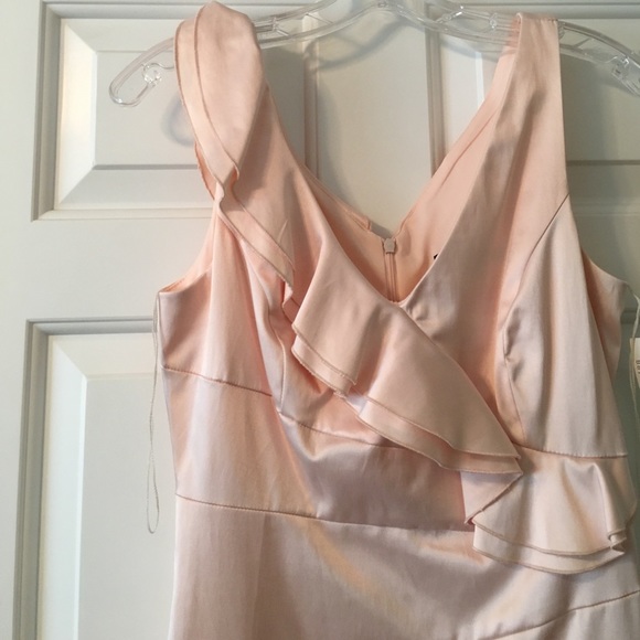 Blush Bridesmaid Dress - Picture 3 of 3