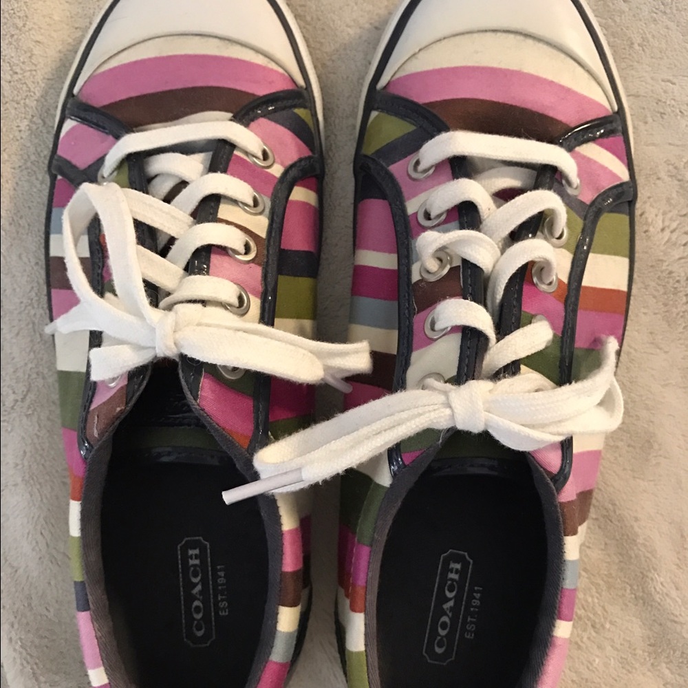 Slightly Used Coach Sneakers