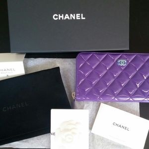 $1000 NEW Chanel Quilted Lambskin Wallet