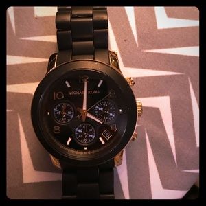 Black Michael Kors watch