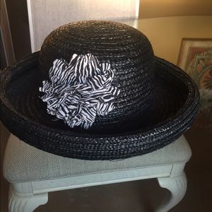 Ladies dress straw hat