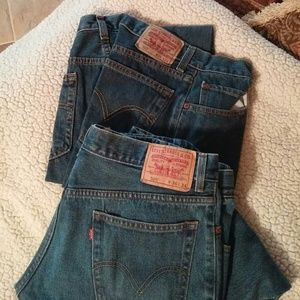 Levis mens 505 2 pair bundle