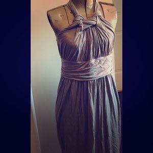 Strappy Grey Dress