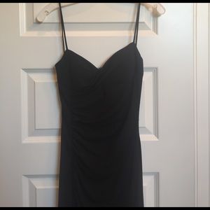 Black formal dress