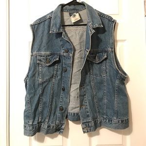 Denim vest