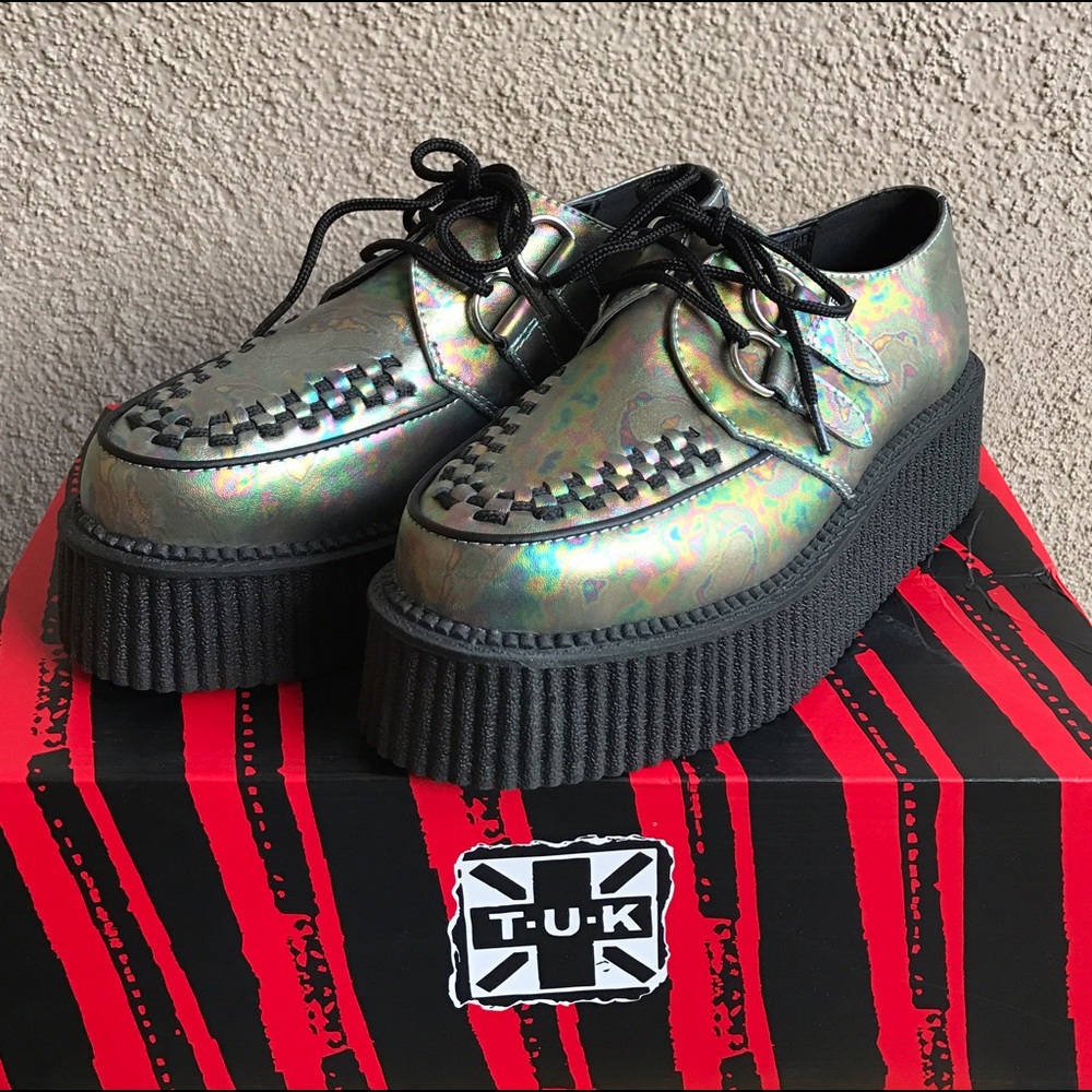 T•U•K Oil Slick Mondo Creepers