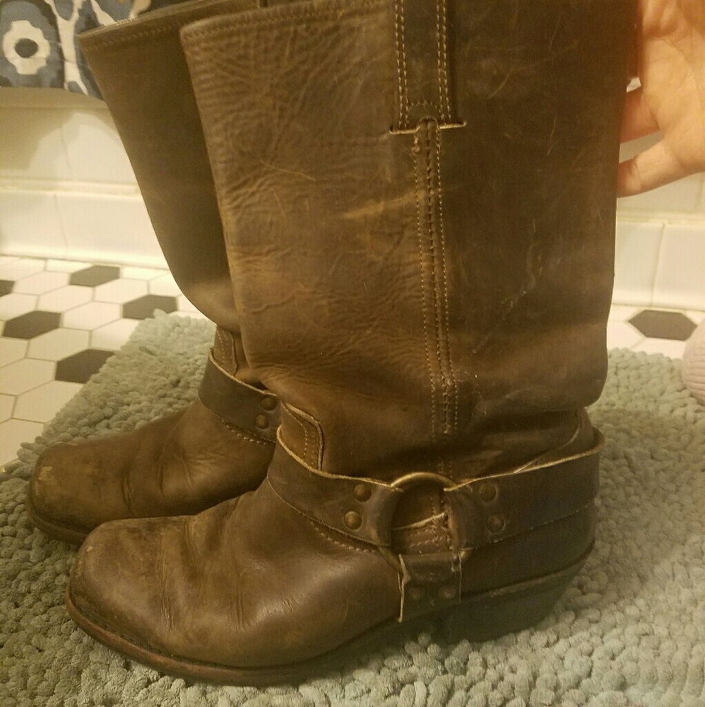 Frye Harness Boots