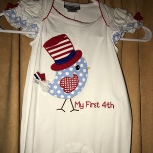 My First 4th of July Outfit