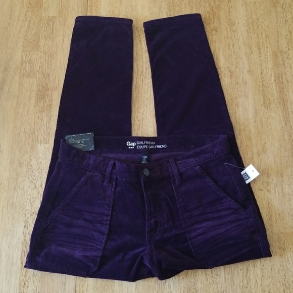 GAP DEEP PLUM  CORDS - Picture 1 of 8