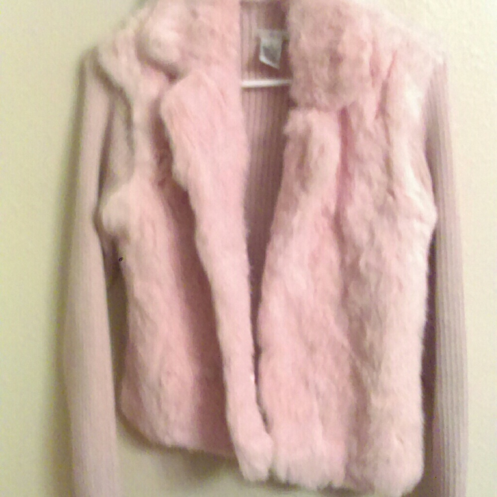 Rabbit fur jacket