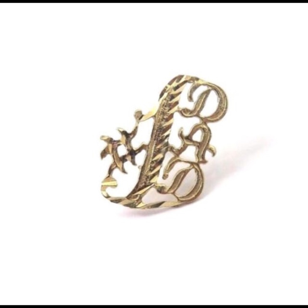 14k Yellow Gold #1 Dad Tie Tack Pin
